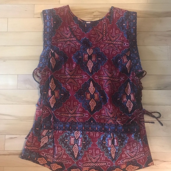 Free People top and shorts set. Size 0. - Picture 3 of 6